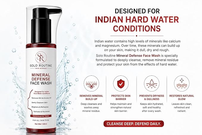 Mineral Defense Face Wash for All Skin Types, 100ml